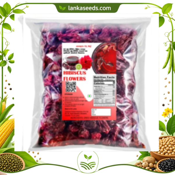 Dried Hibiscus Flowers Tea – Natural Herbal Tea | Premium Hibiscus Sabdariffa (Caffeine-Free)