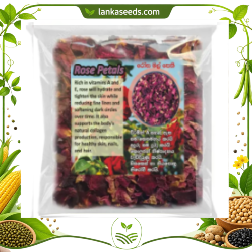 Dried Rose Petals – Premium Natural Edible Flowers | Herbal Tea, Skincare & Culinary Use