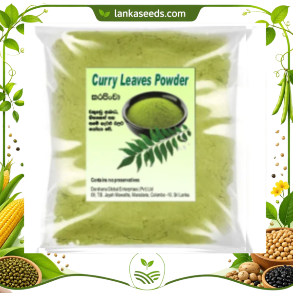 Curry Leaves Powder (Murraya koenigii) – 100% Natural Herbal Spice | Premium Aromatic Curry Leaf Powder